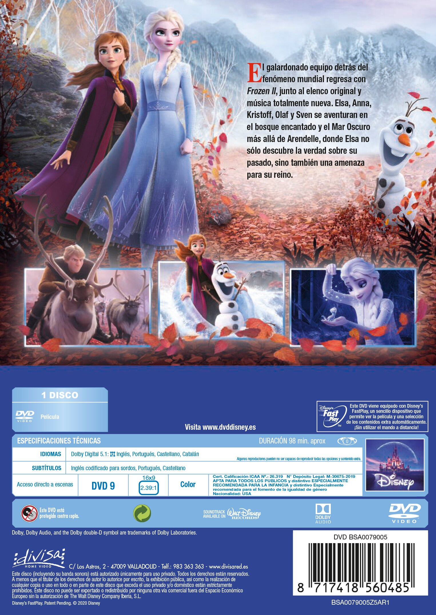 Frozen II (DVD) 2