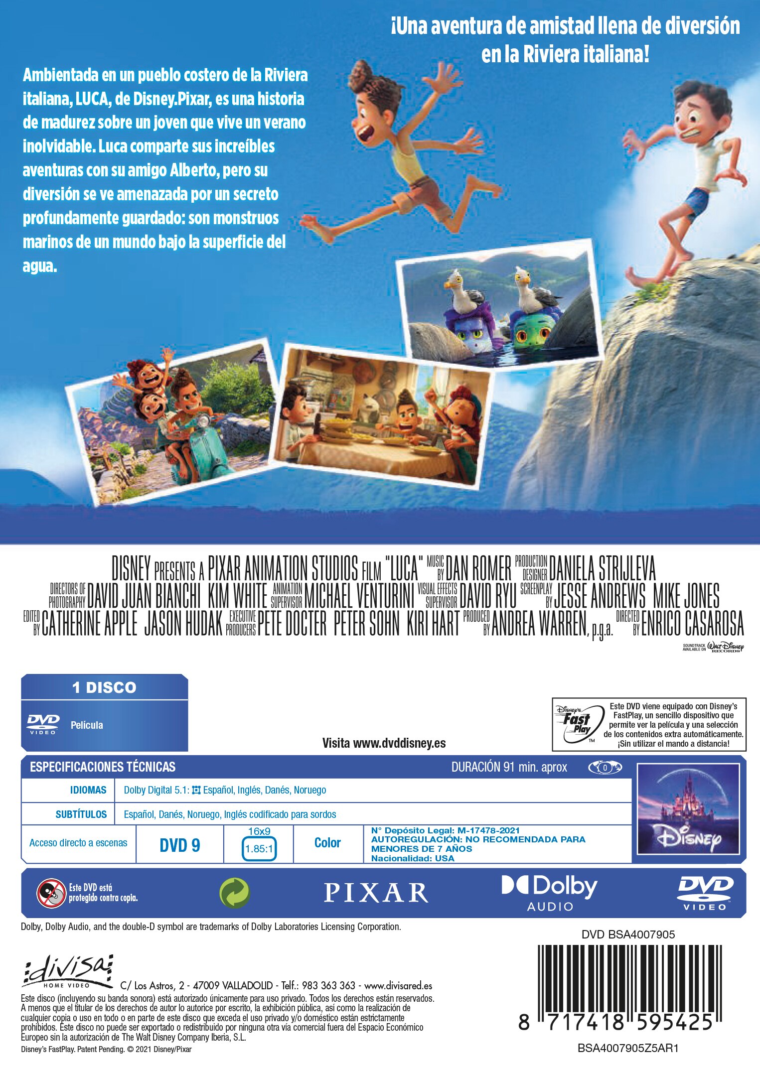 Luca (DVD) 3