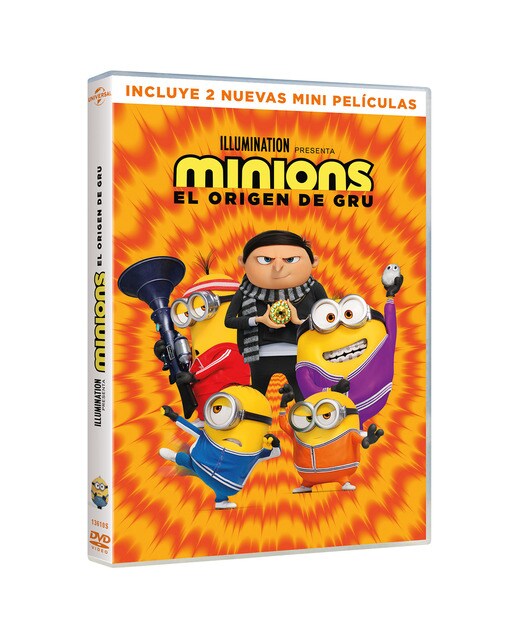 Imagen 0 de Minions 2: El origen de Gru (DVD)