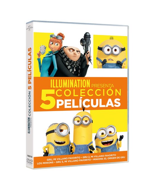 Imagen 0 de Pack Minions 1-2 + Gru: Mi villano favorito 1-3 (DVD)