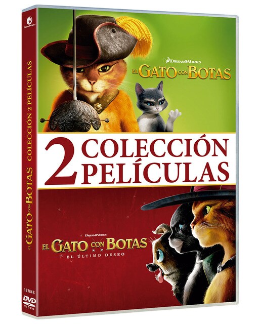 Imagen 0 de Pack El gato con botas 1-2 (DVD)