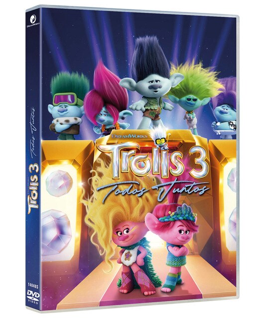 Trolls 3: Todos juntos (DVD).