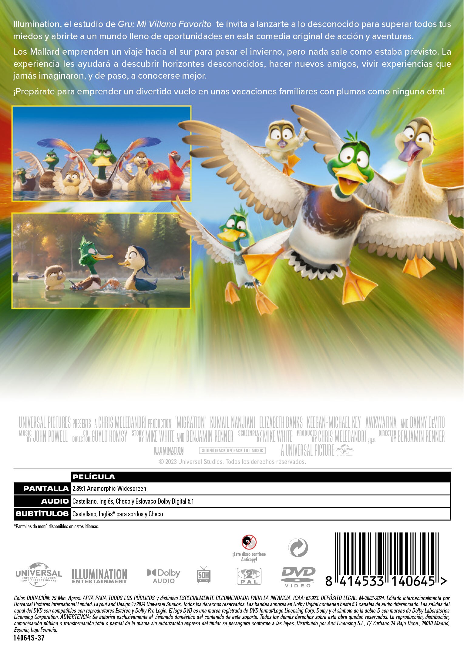Migración: Un viaje patas arriba (DVD) 2