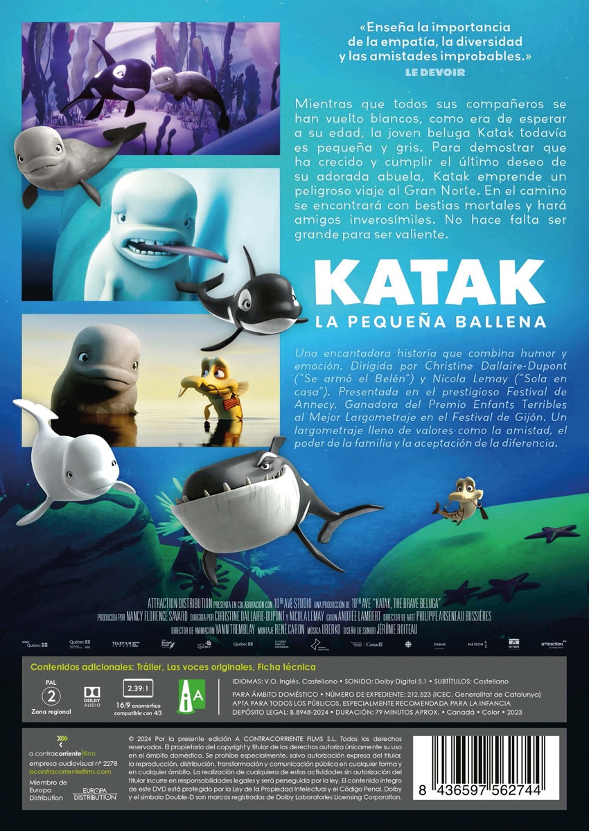 Katak, la pequeña ballena (DVD) 3