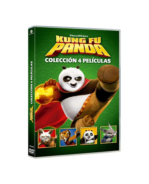 Pack Kung Fu Panda 1-4 (DVD).