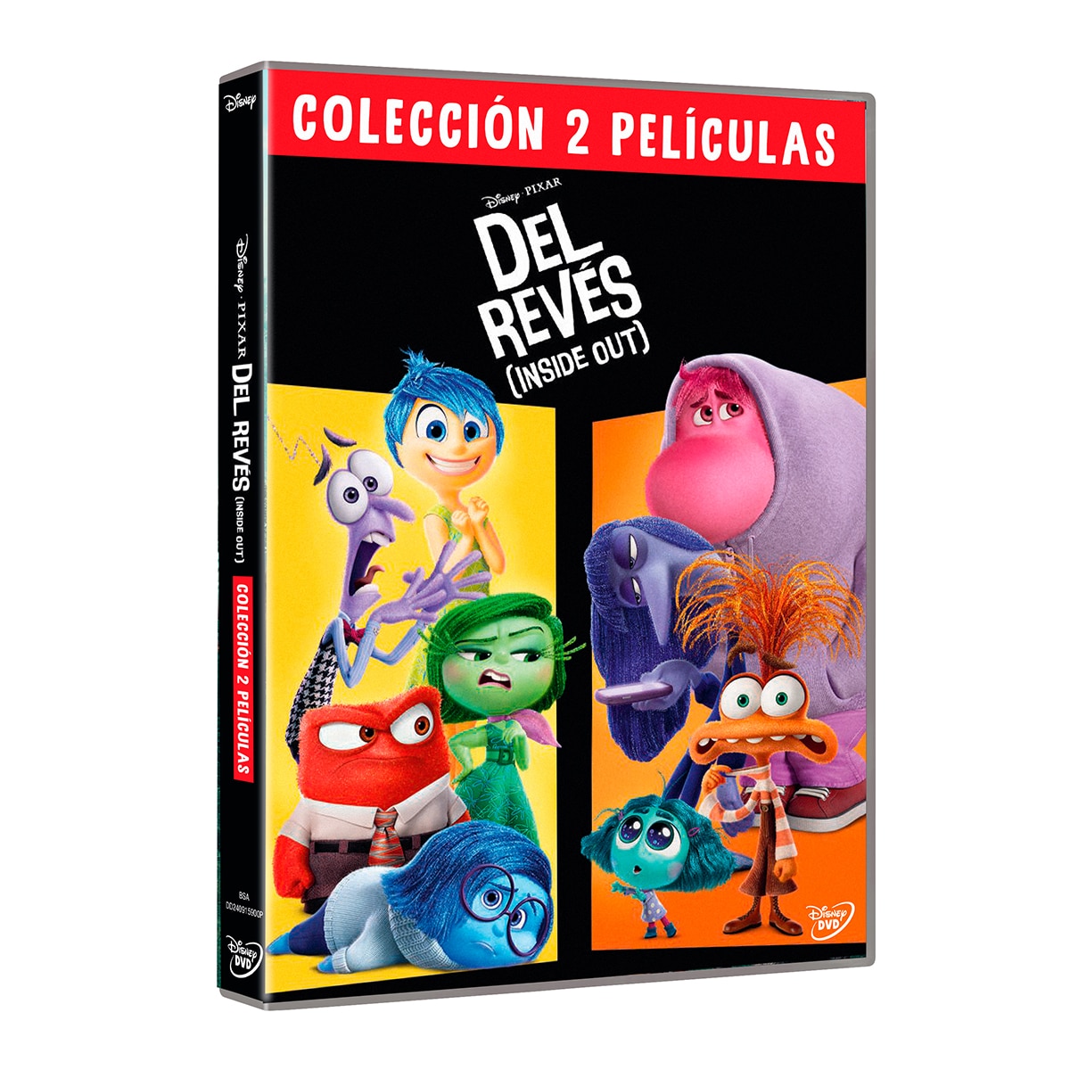 Imagen 0 de Del revés (Inside out) Colección 2 películas (DVD)