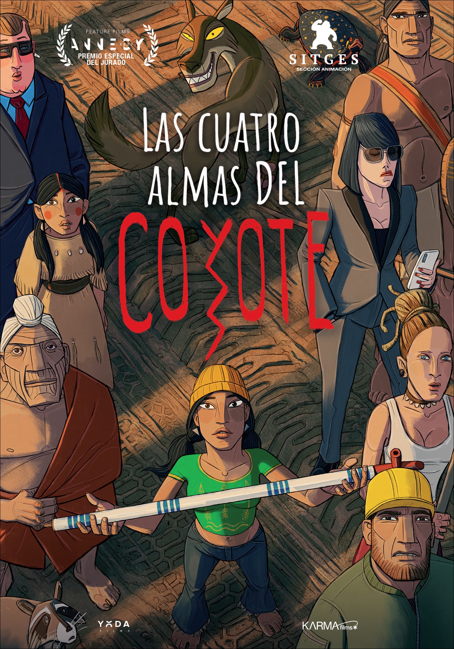 Las cuatro almas del coyote (DVD) 2