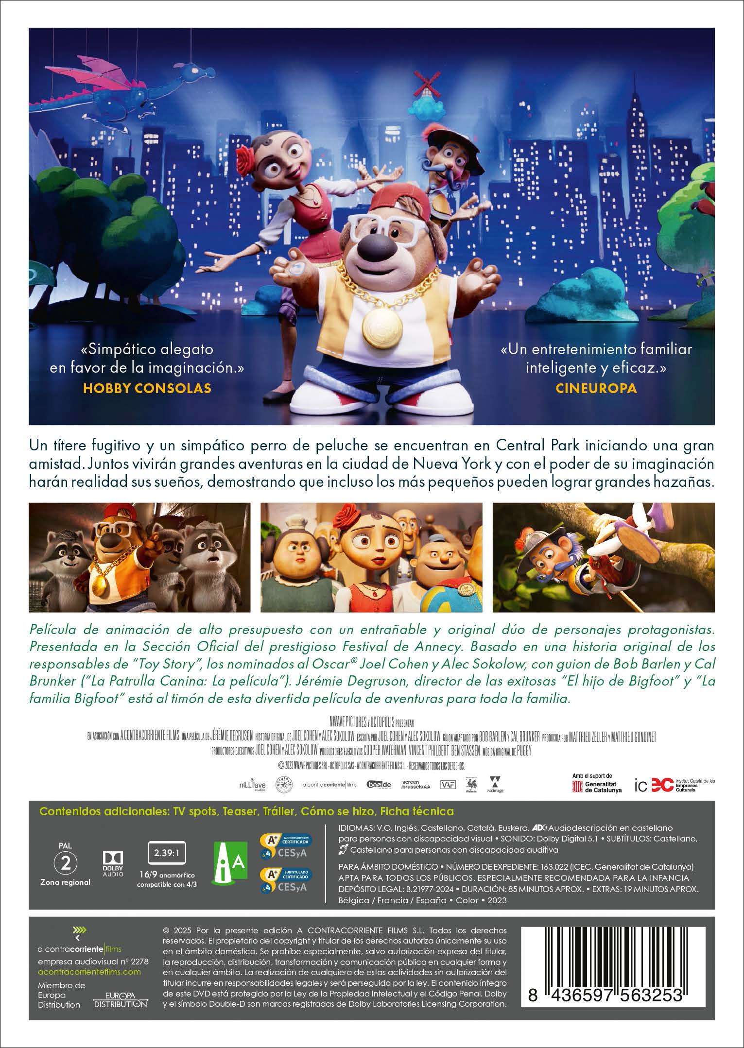 Héroes de Central Park (DVD) 3