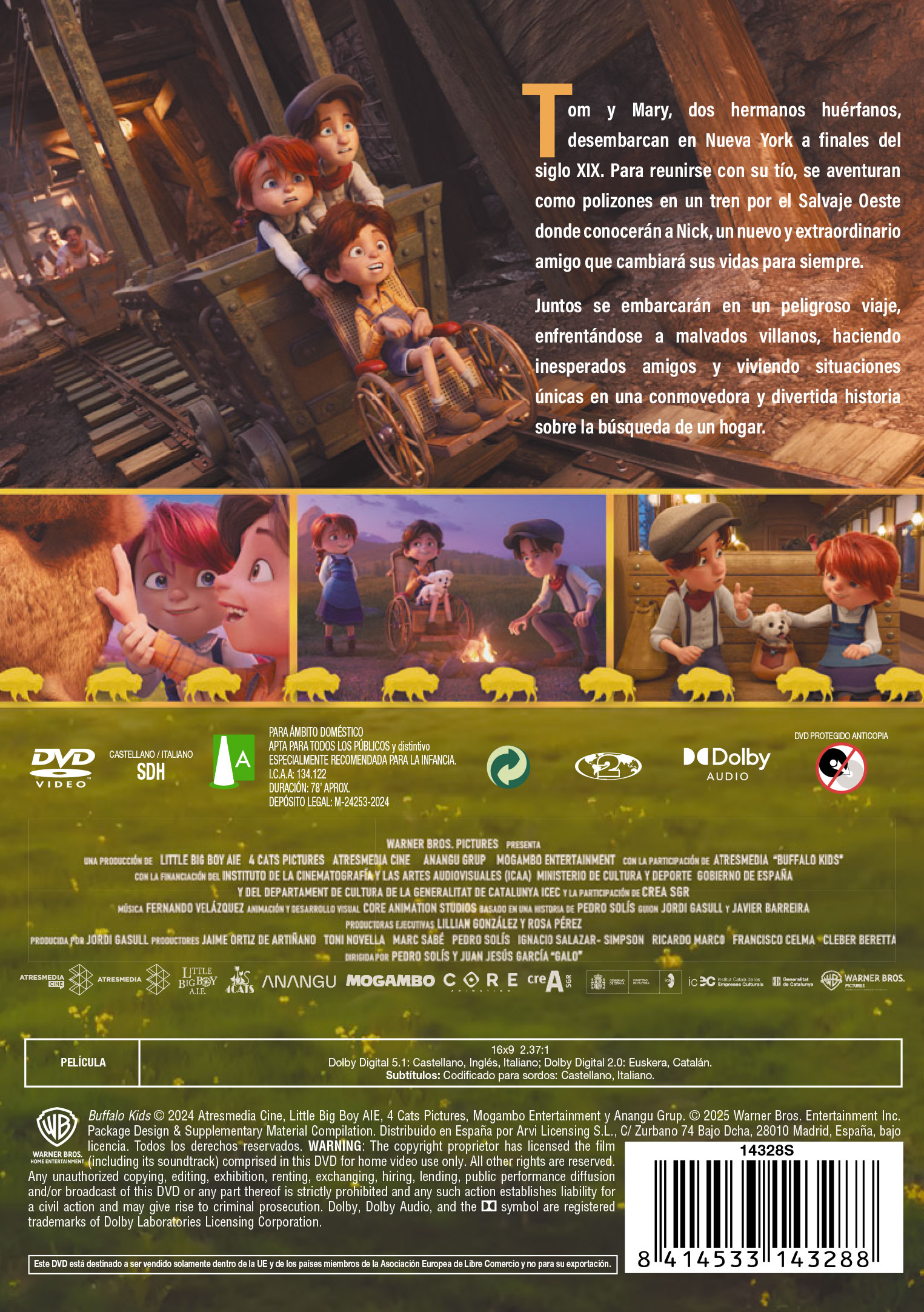 Imagen 2 de Buffalo Kids (DVD)