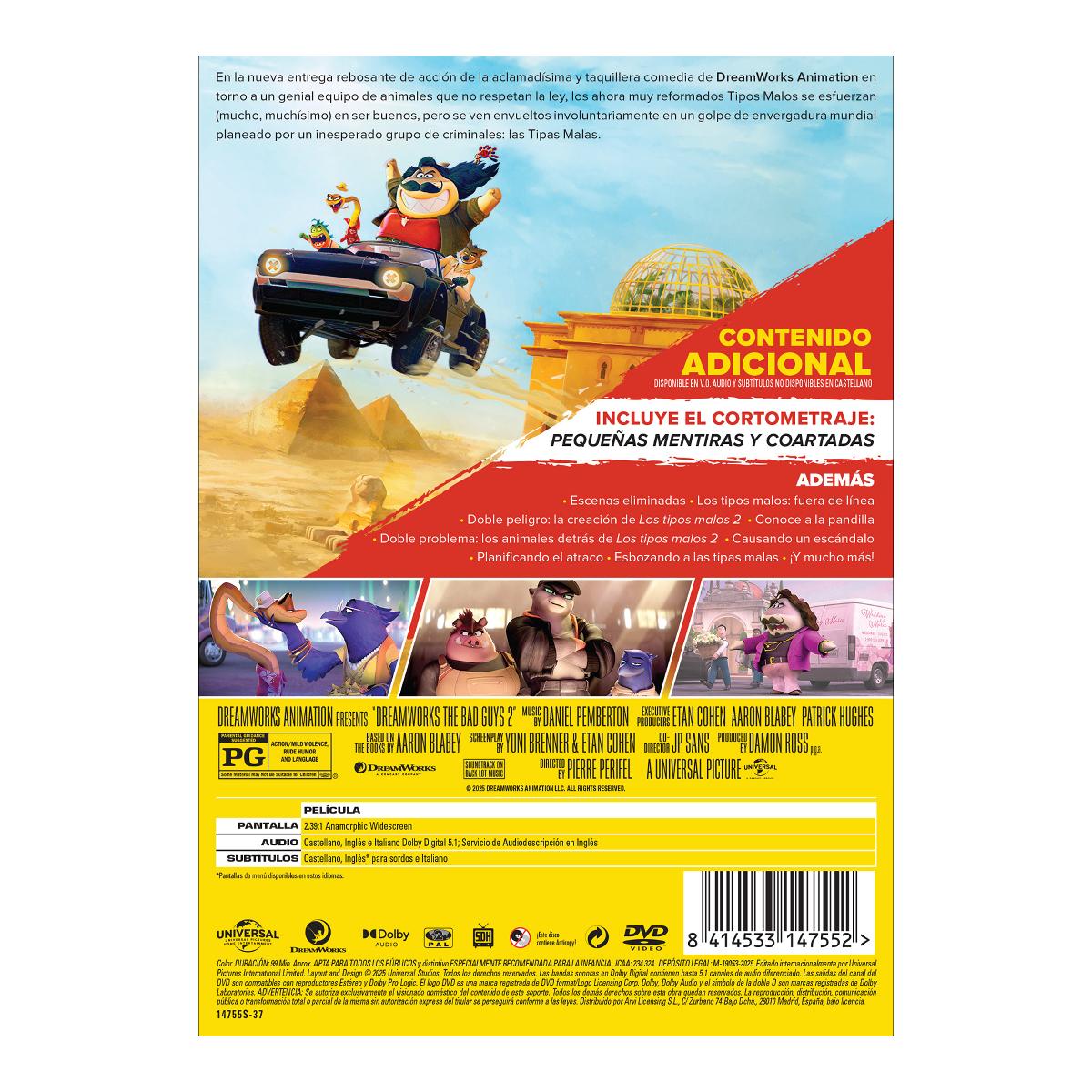 Los tipos malos 2 (DVD) 2