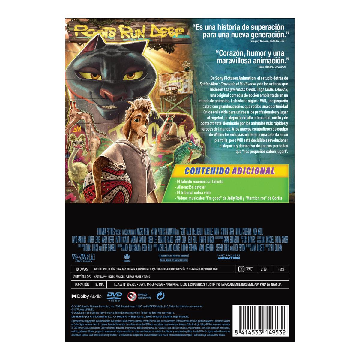 Goat: Como cabras (DVD) 2