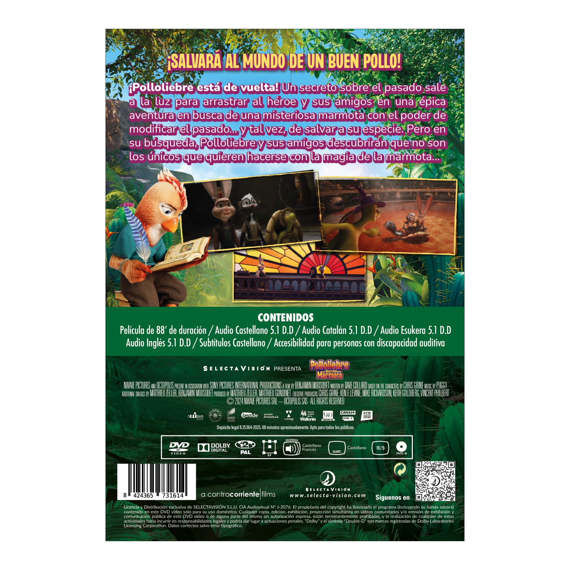 Polloliebre y el secreto de la marmota (DVD) 2