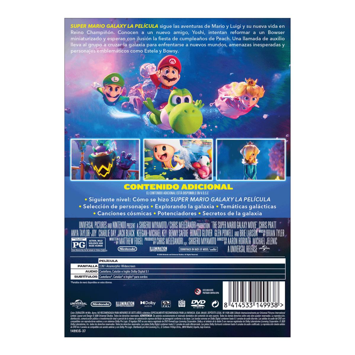 Super Mario Galaxy: La película (DVD) 2