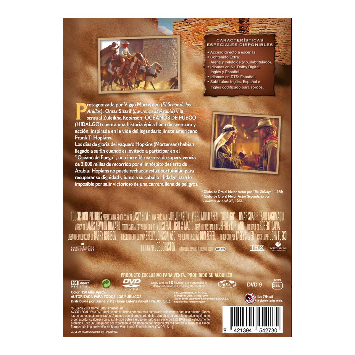 Océanos de fuego (DVD) 2