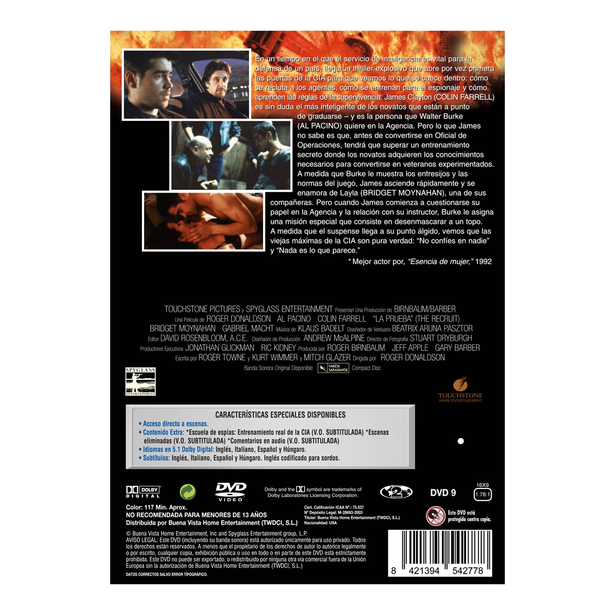 La prueba (DVD) 2