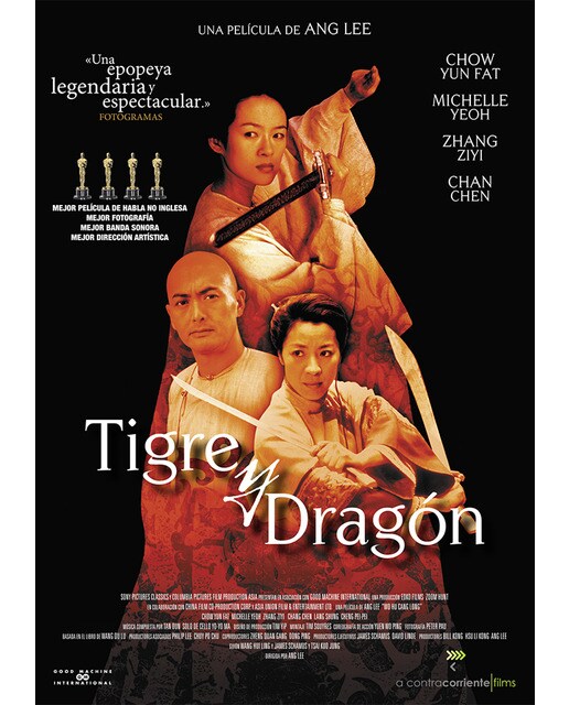 Tigre y Dragón (DVD).