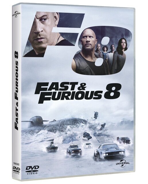 Imagen 0 de Fast and furious 8 (DVD)