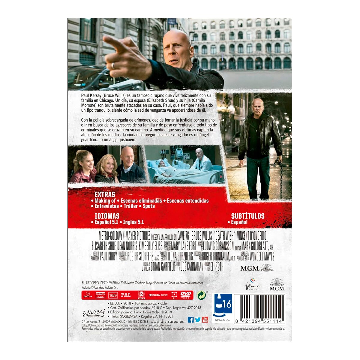 El justiciero (DVD) 2