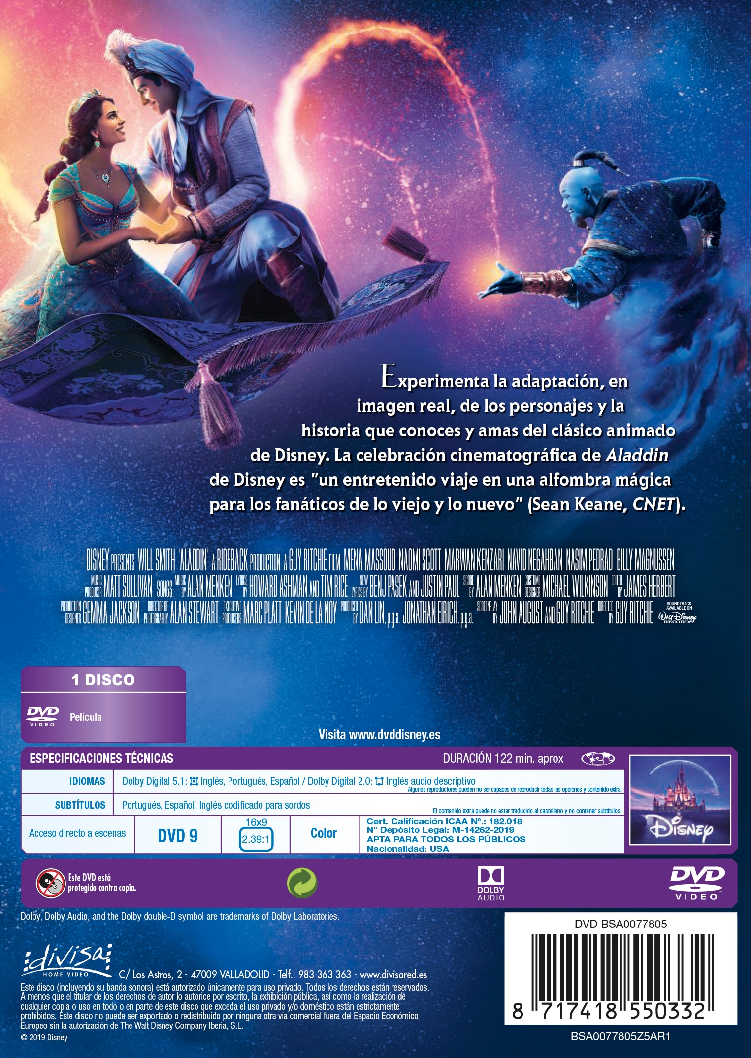 Aladdín (DVD) 2