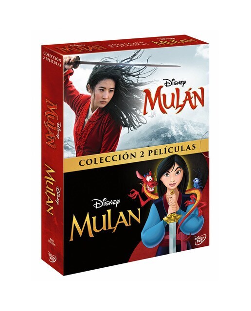 Pack: Mulán (clásico) + Mulán (imagen real) (DVD)