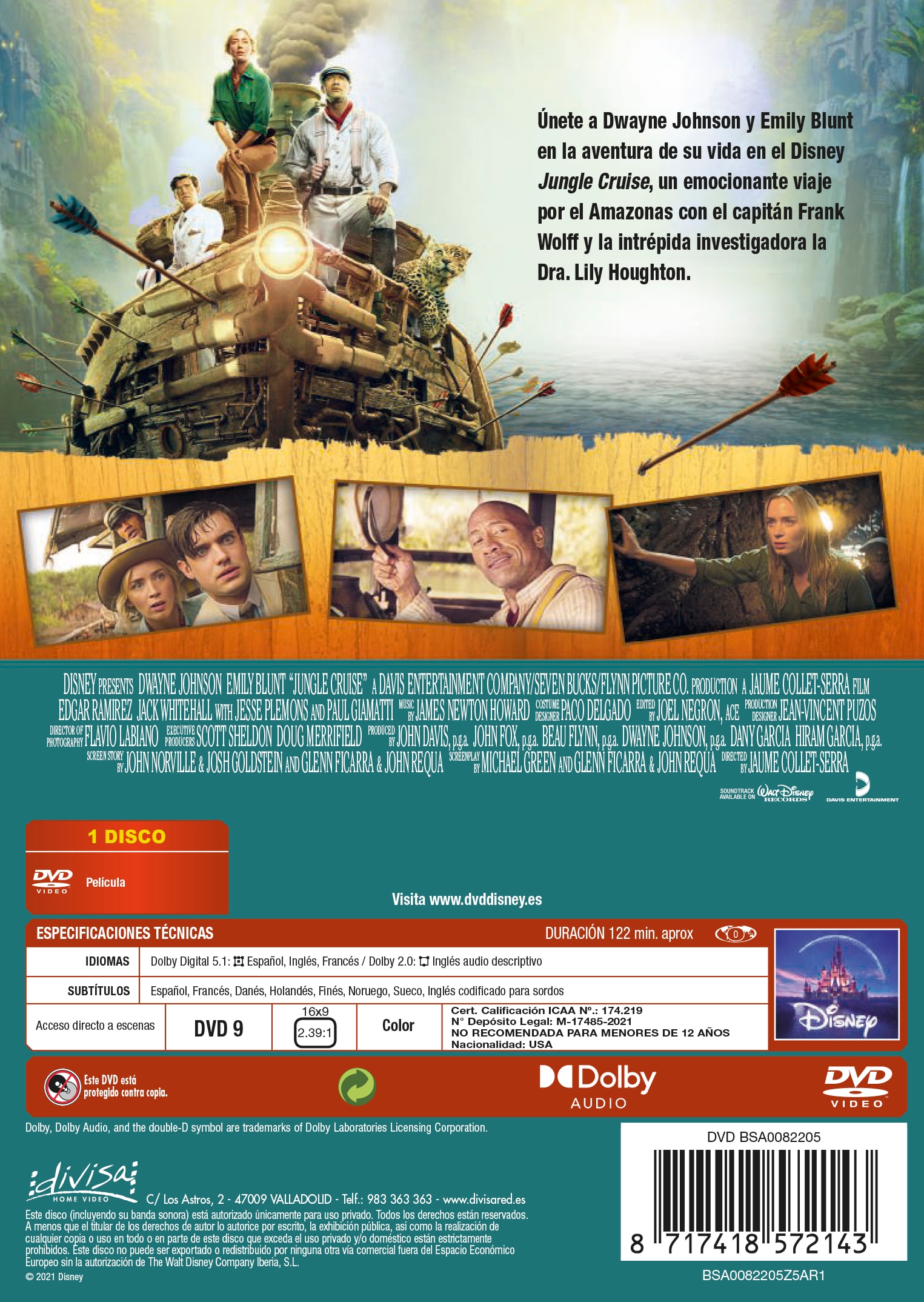 Jungle Cruise (DVD) 2