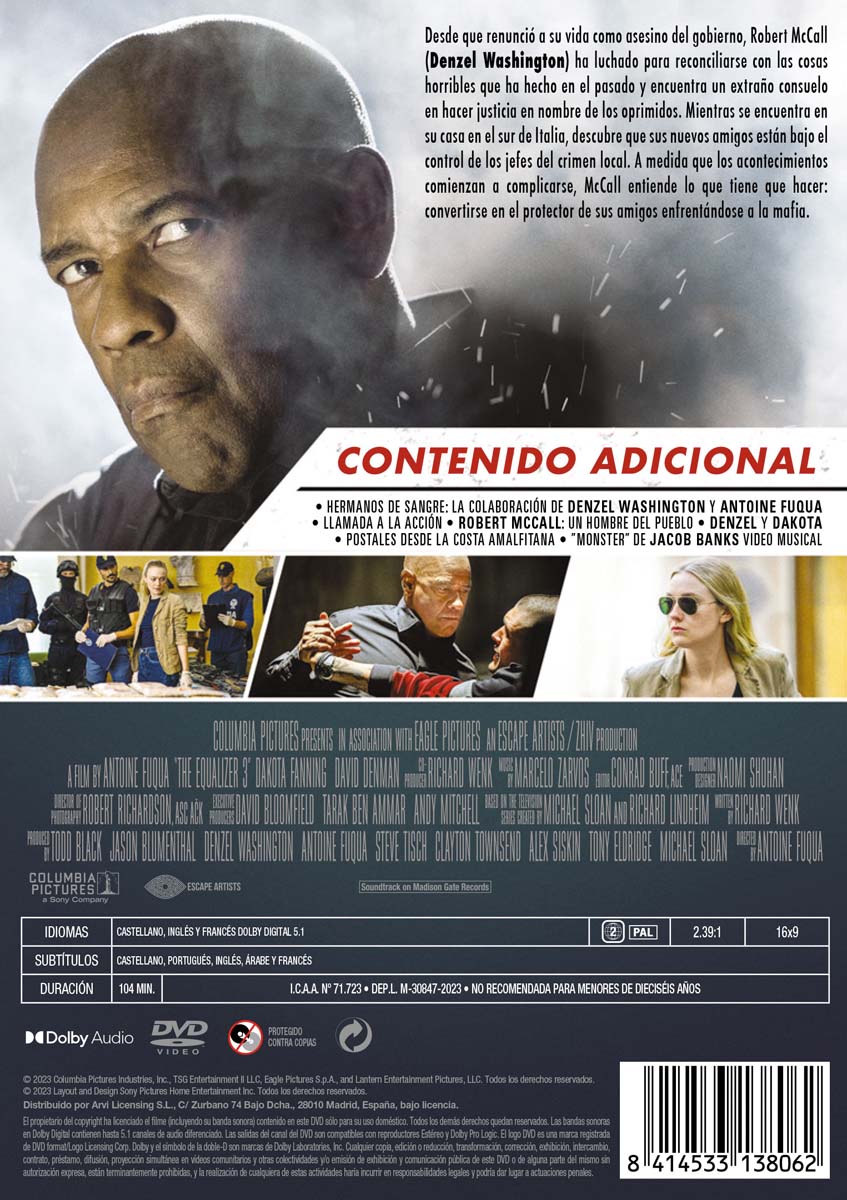 The Equalizer 3 (DVD) 2
