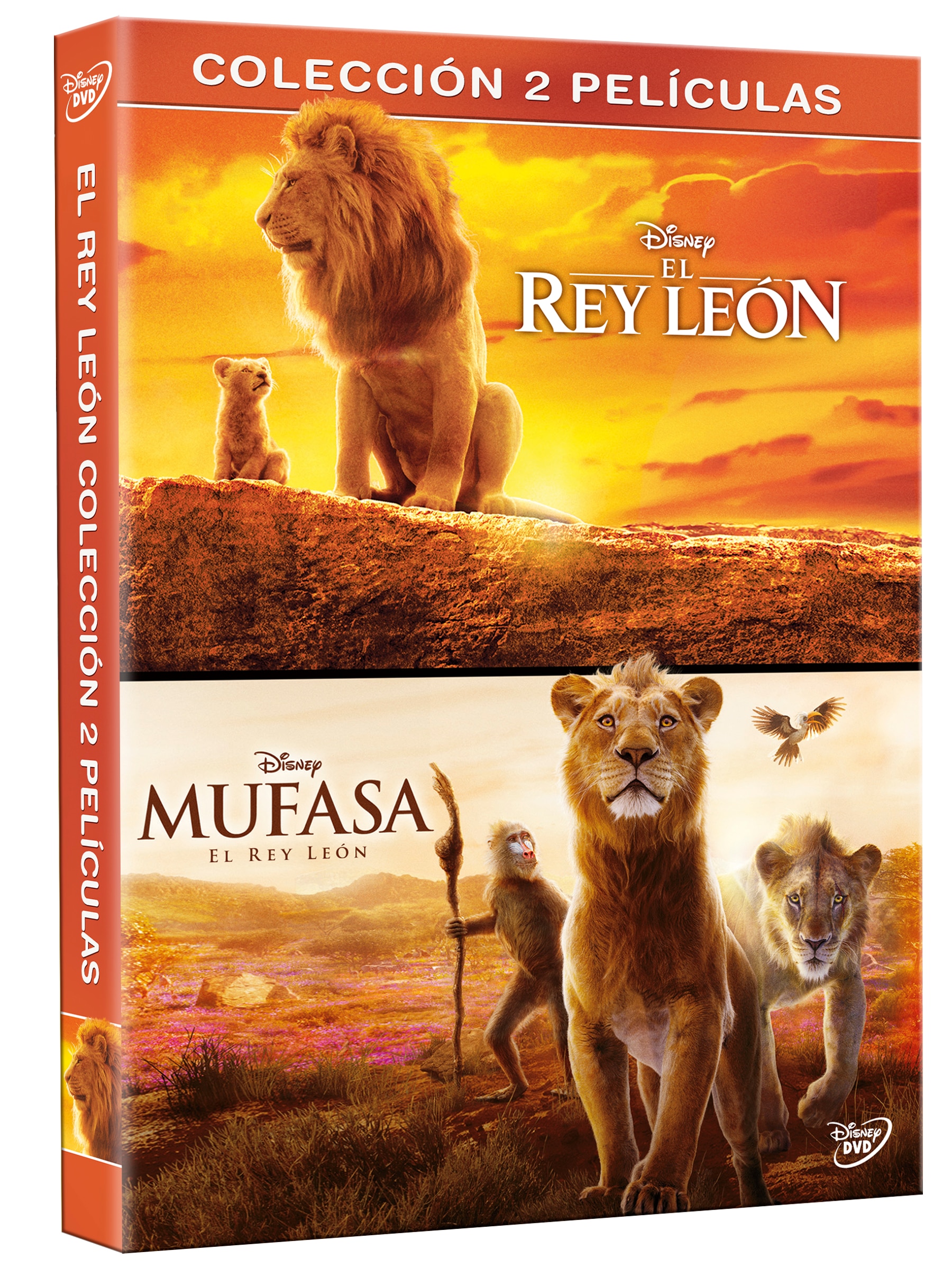 Imagen 0 de El rey león: Colección 2 películas (Live Action) (DVD)