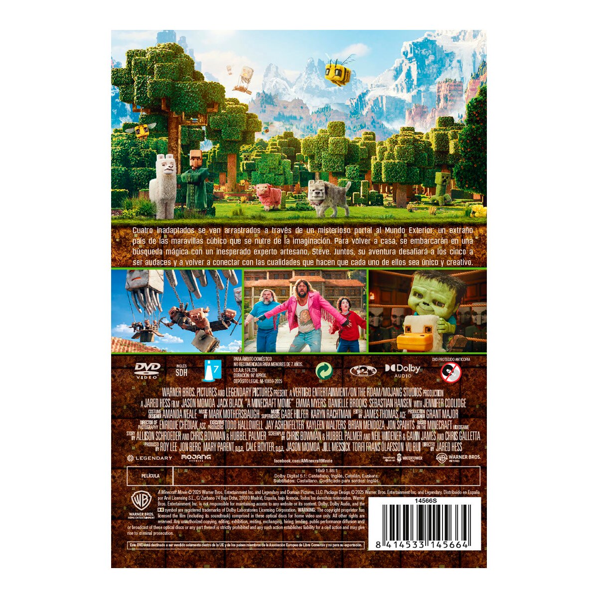 Una película de Minecraft (DVD) 2