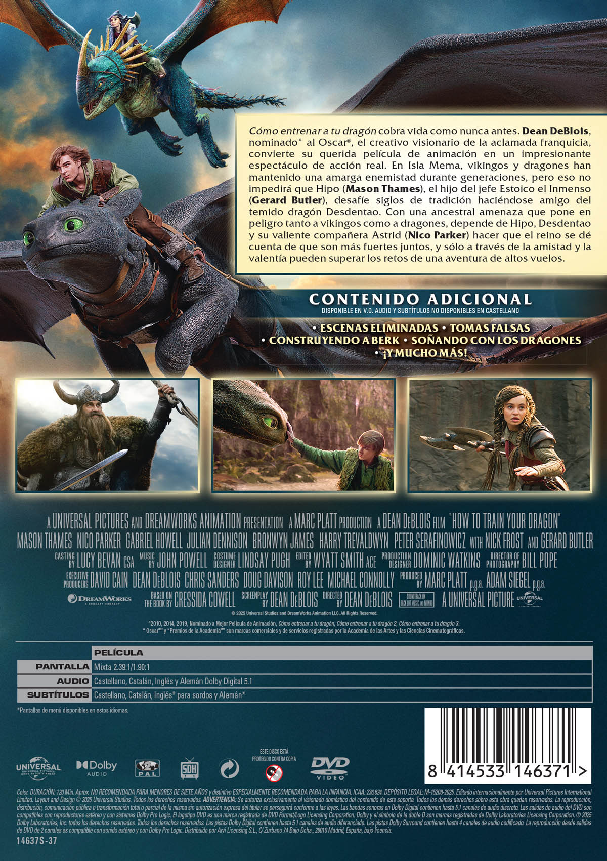 Cómo entrenar a tu dragón (2025) (DVD) 2