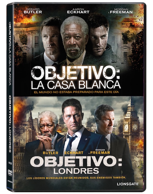 Imagen 0 de Pack Objetivo La Casa Blanca + Objetivo Londres (DVD)