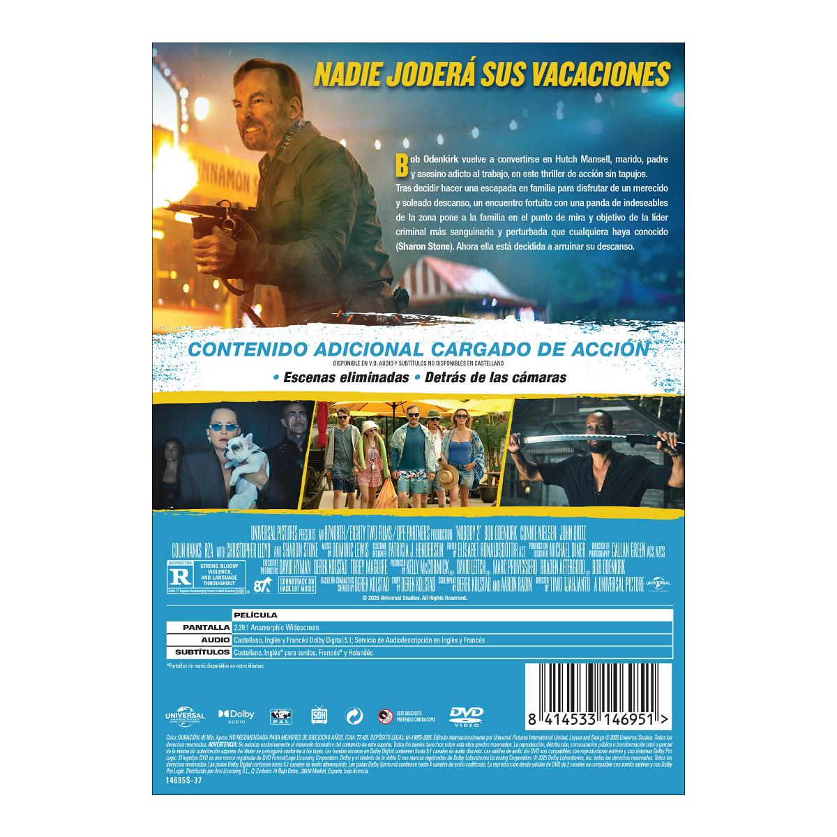 Nadie 2 (DVD) 2