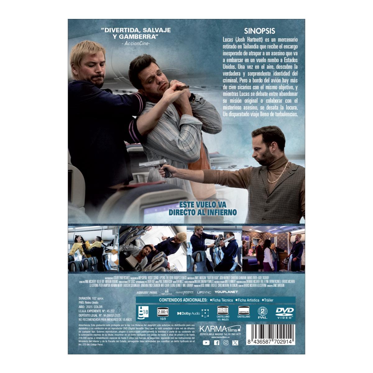 Fight or flight (Sicarios en el aire) (DVD) 3