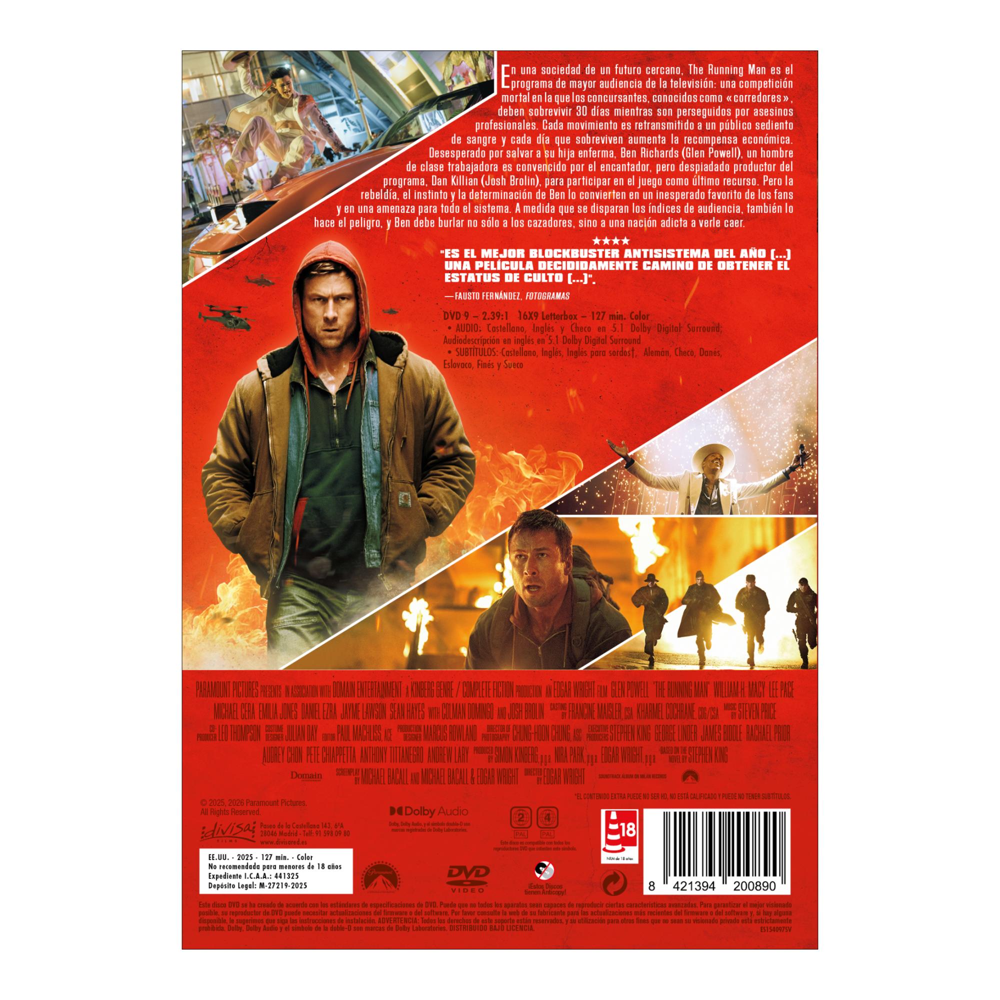 The Running Man (DVD) 2