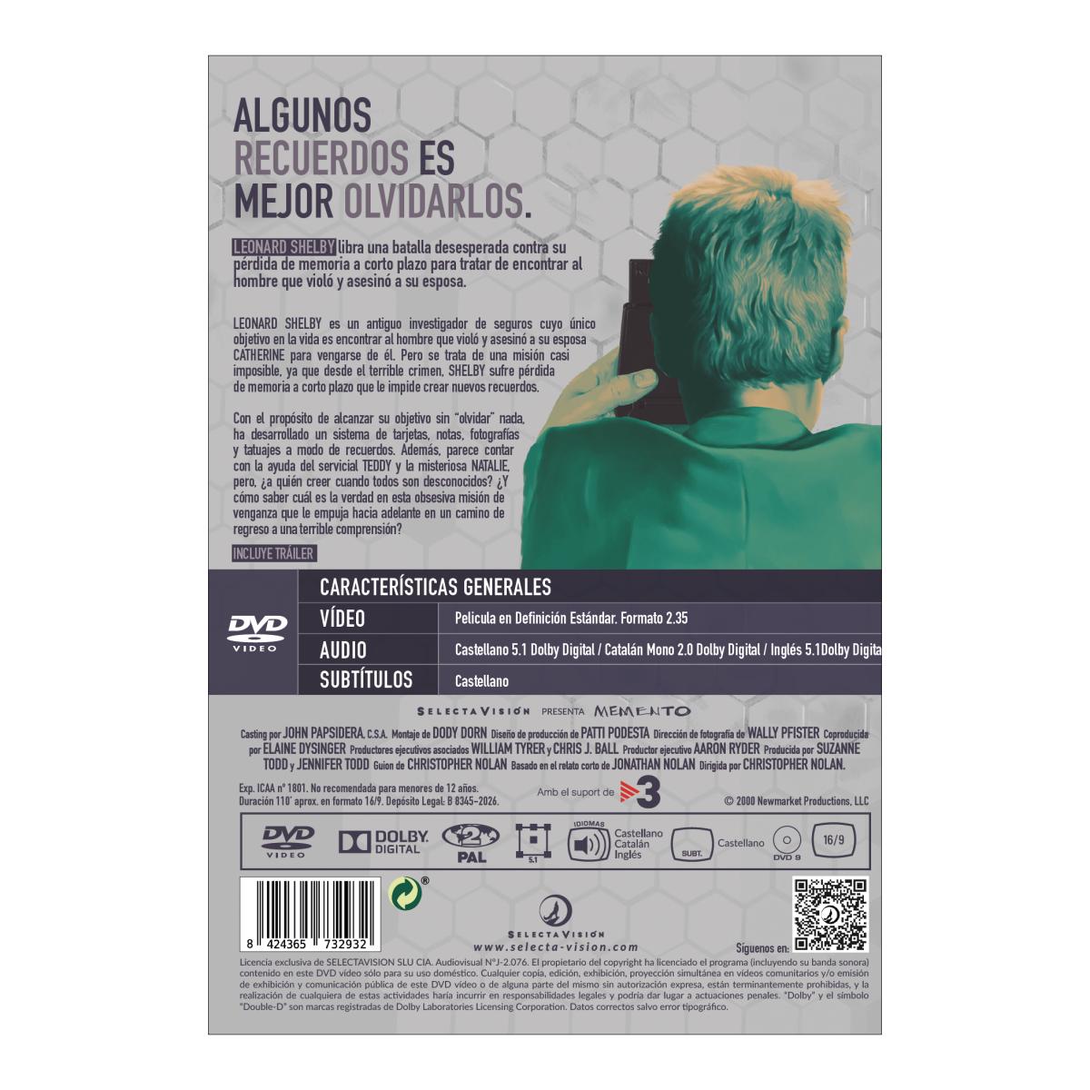 Memento ( DVD) 2