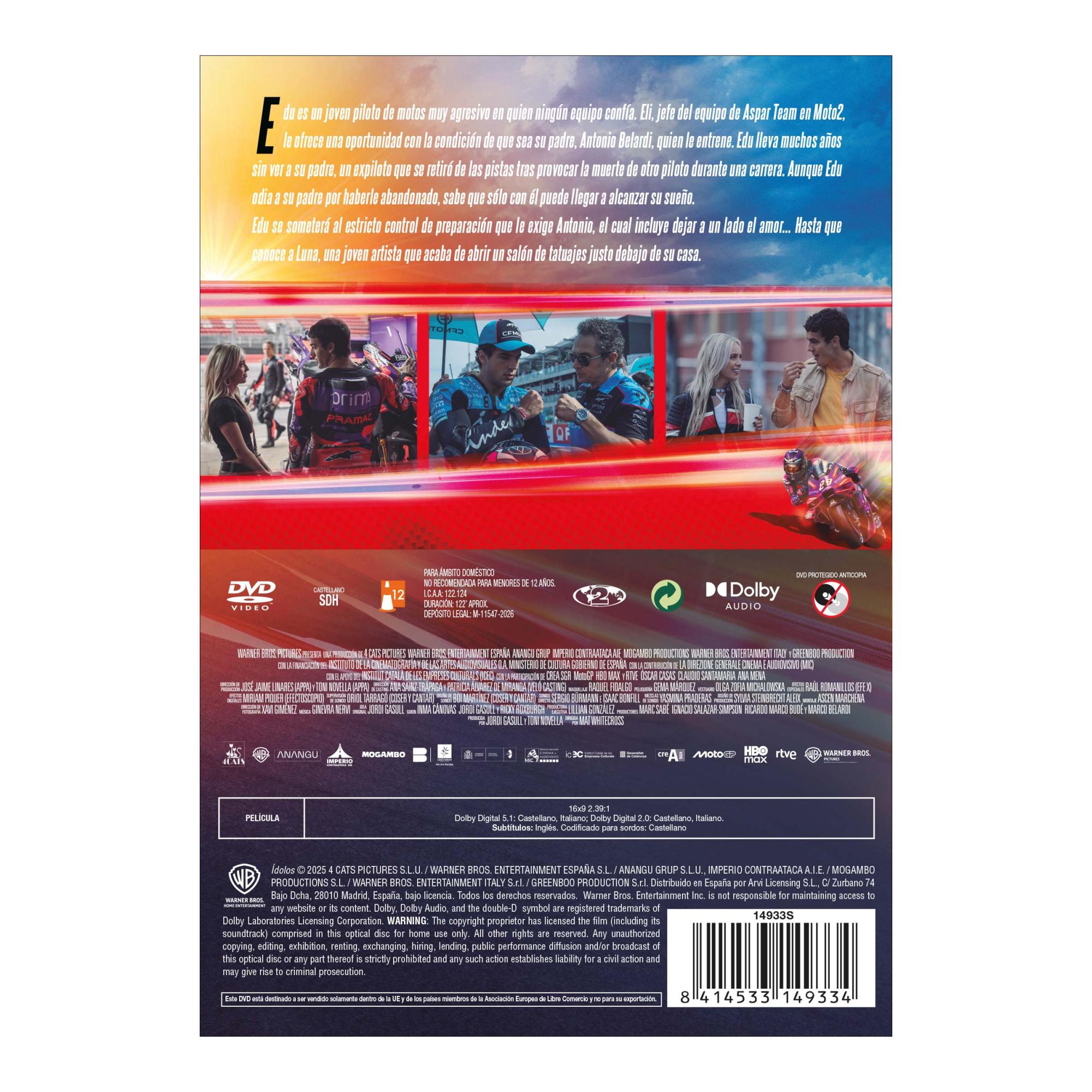Imagen 2 de Ídolos (DVD)