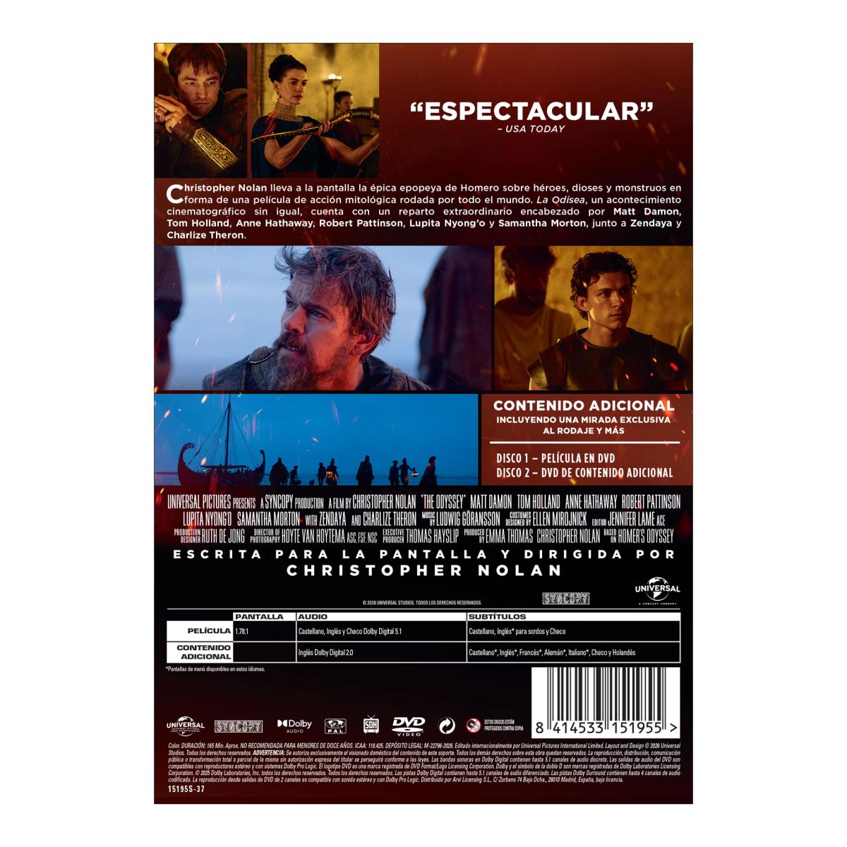 Imagen 3 de La odisea (DVD + DVD Extras)