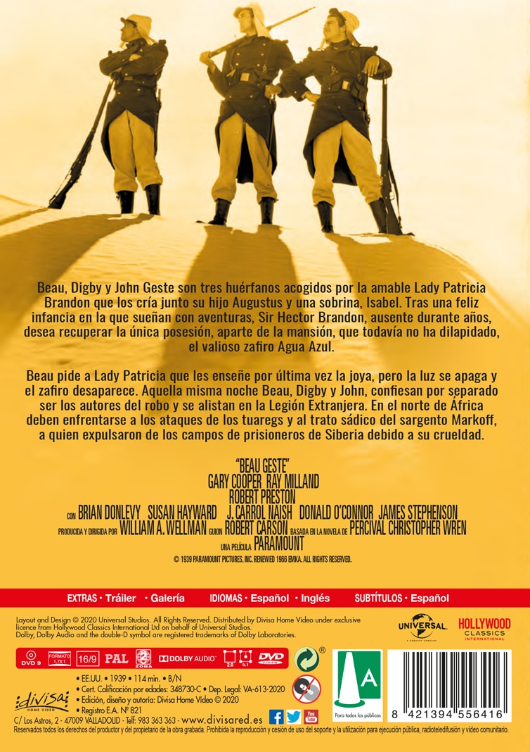 Beau Geste (DVD) 2