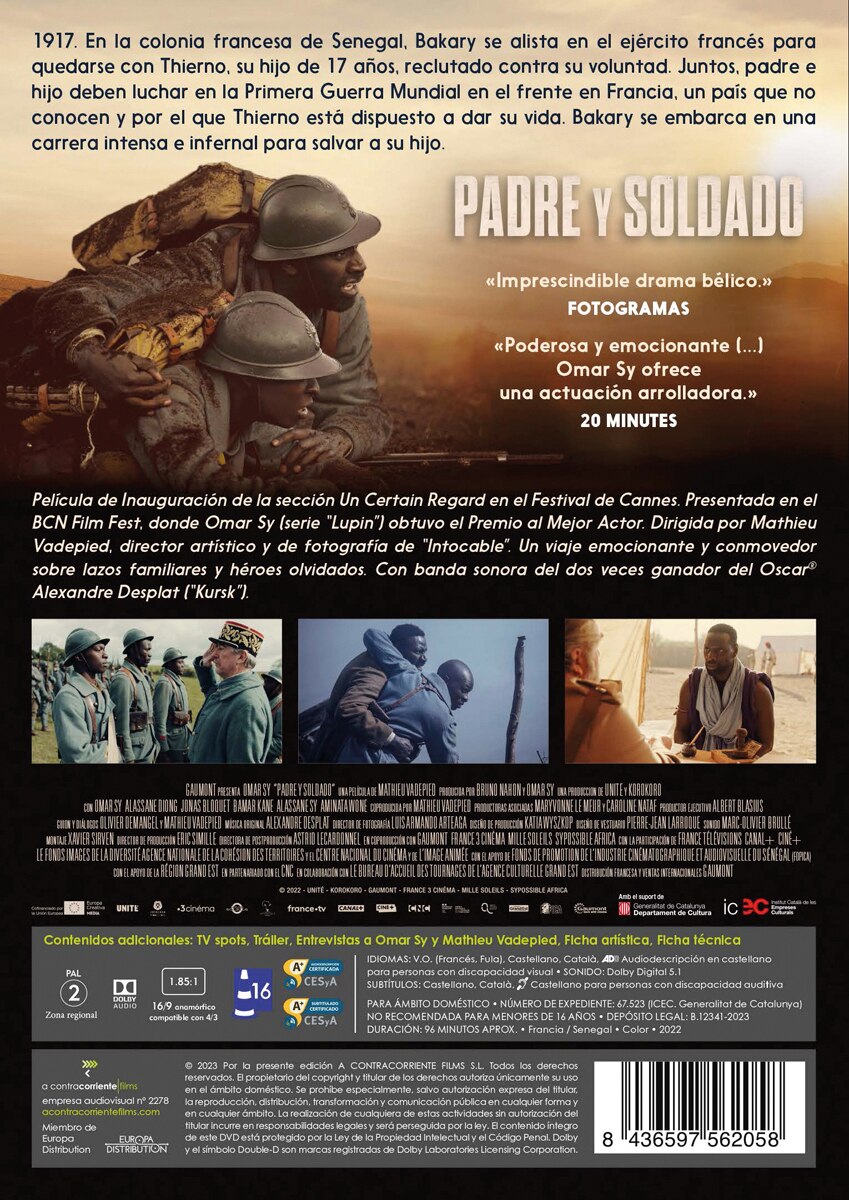 Padre y soldado (DVD) 3