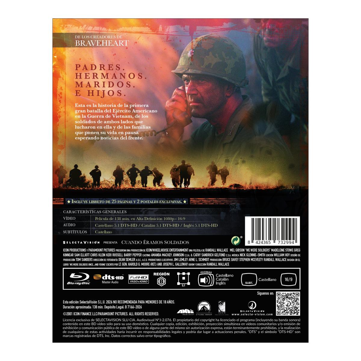 Cuando éramos soldados (DVD) 2
