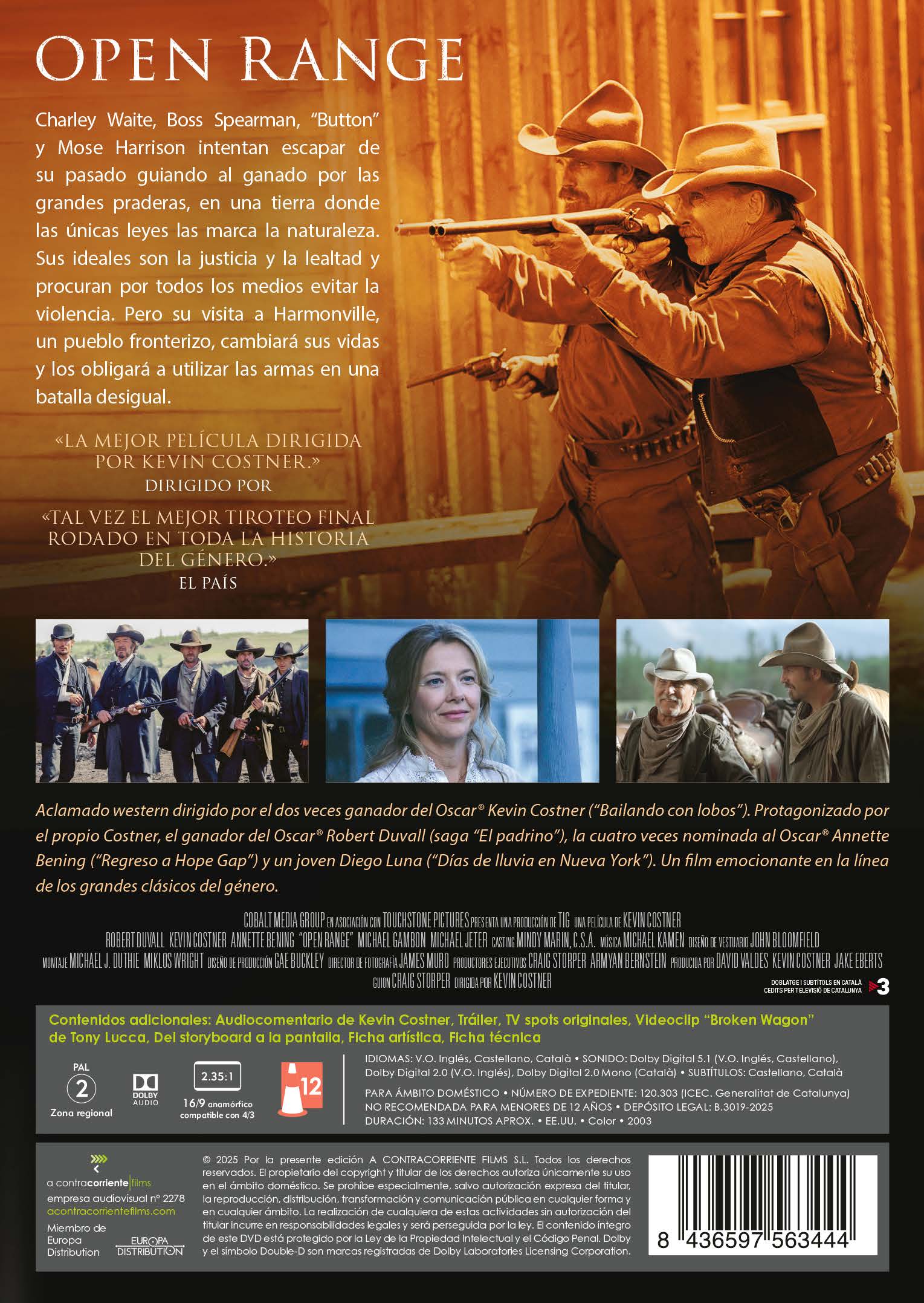 Open Range (DVD) 3