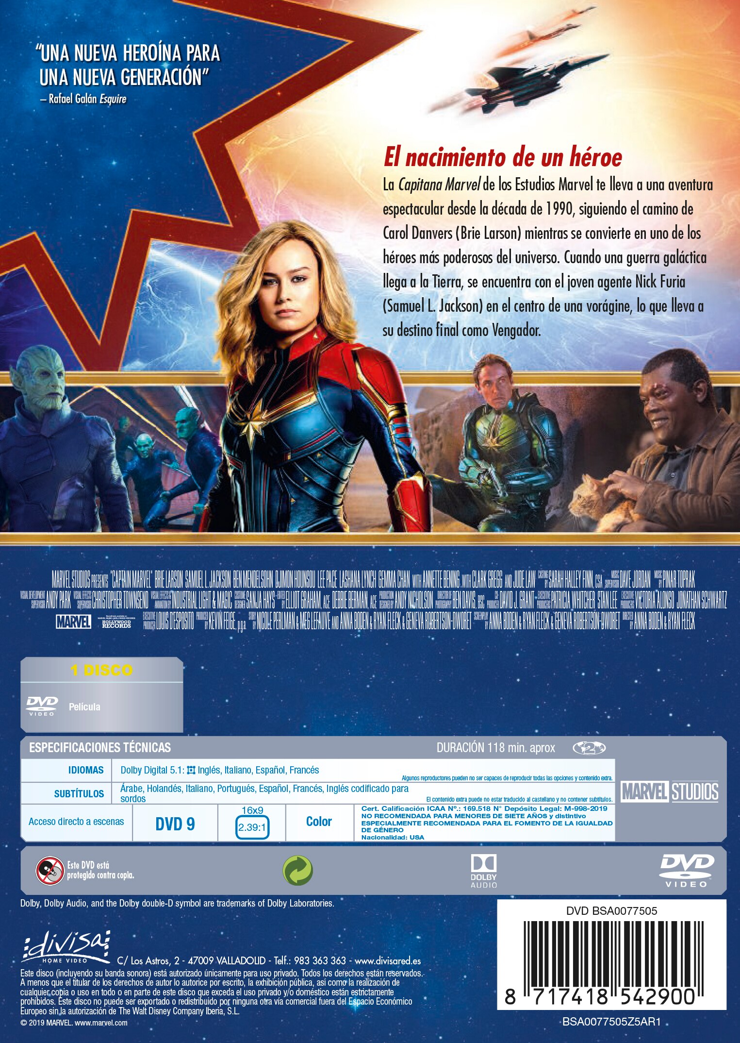 Capitana Marvel (DVD) 2