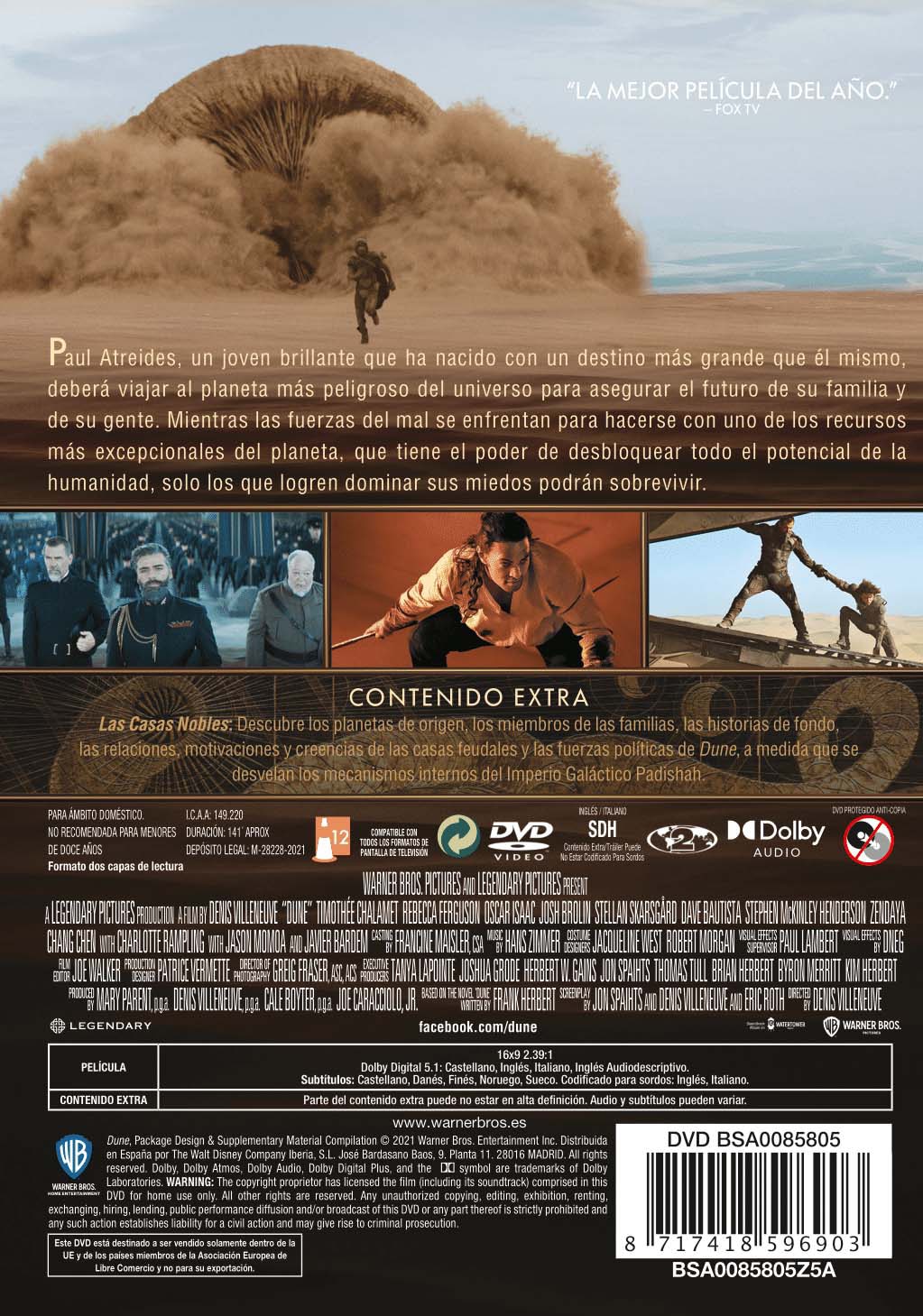 Imagen 3 de Dune (DVD)