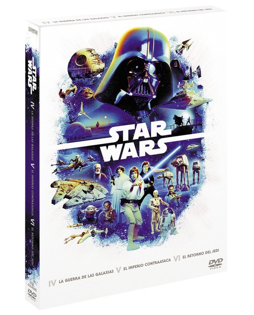 Trilogía Star Wars, Episodios 4-6 (DVD) 1