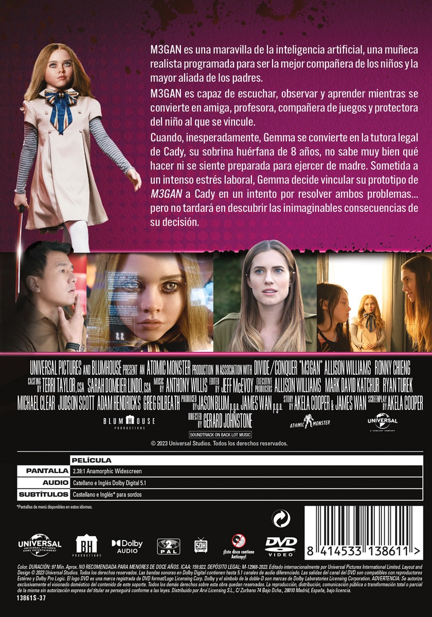 M3GAN (DVD) 2