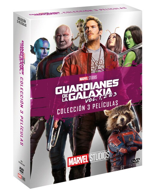 Imagen 0 de Guardianes de la galaxia: Colección 3 películas (DVD)
