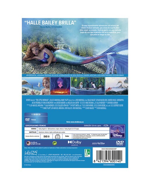 La sirenita (DVD) 2