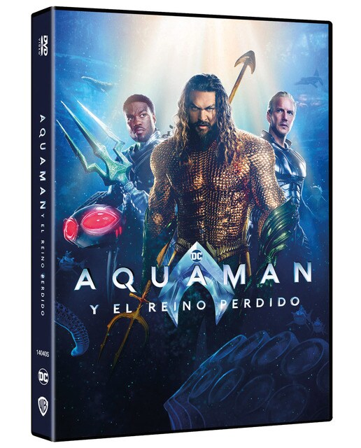 Aquaman y el reino perdido (DVD).