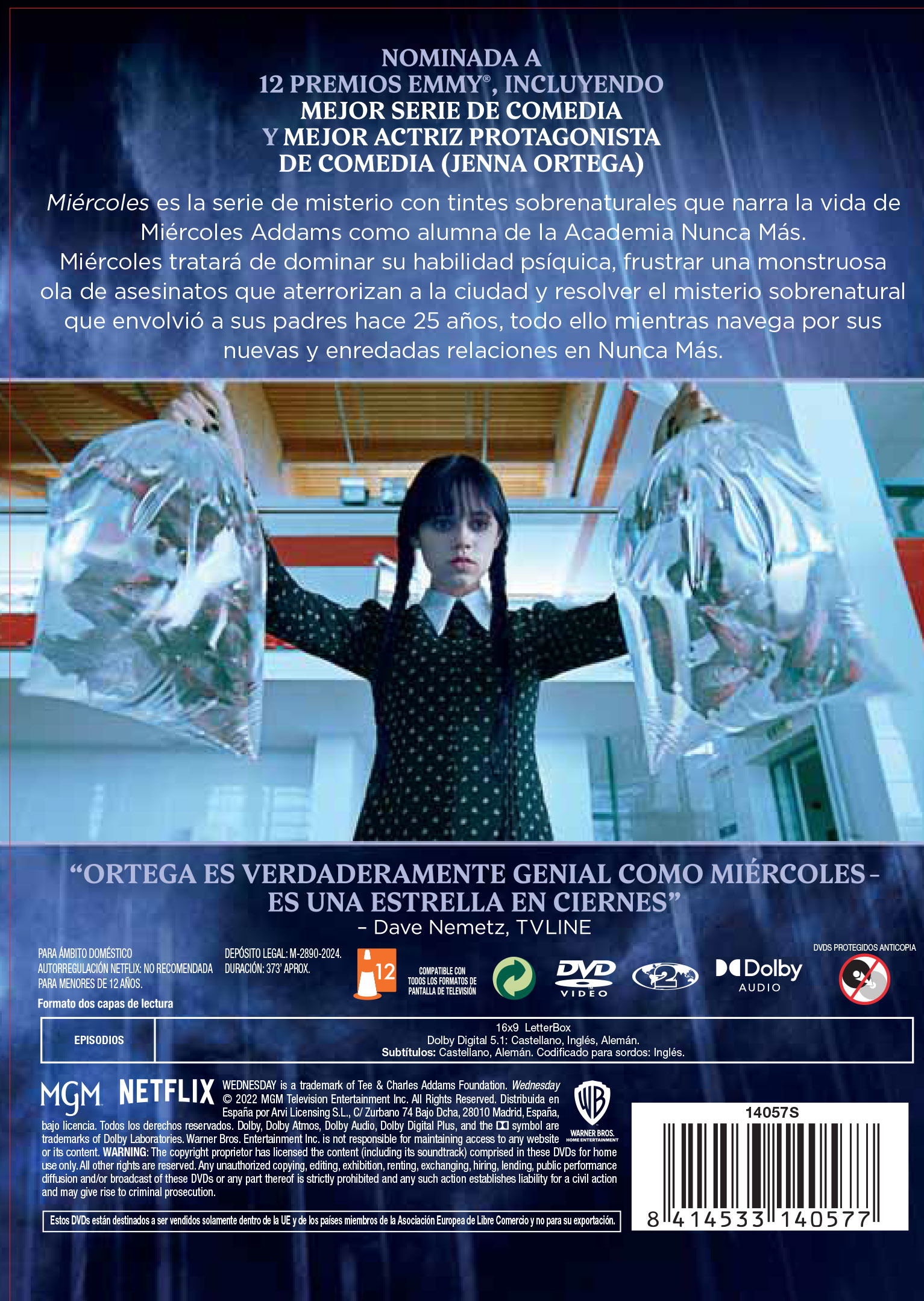 Imagen 2 de Miércoles. 1ª Temporada (DVD)