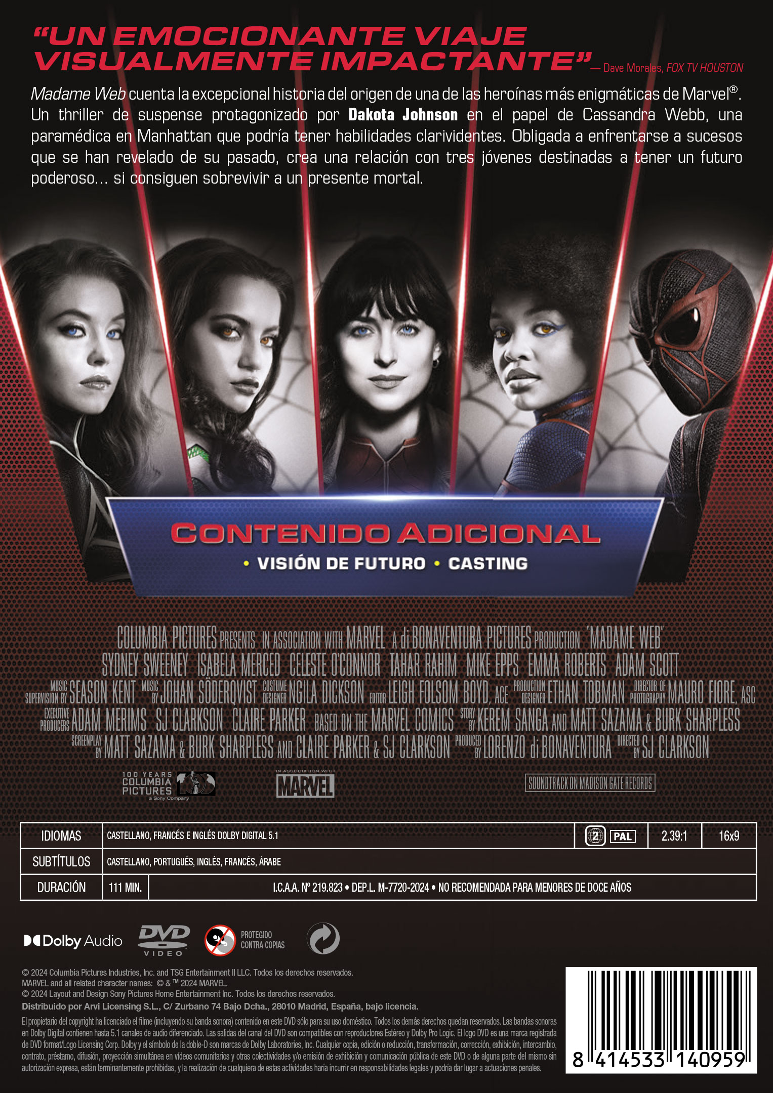 Madame Web (DVD) 2