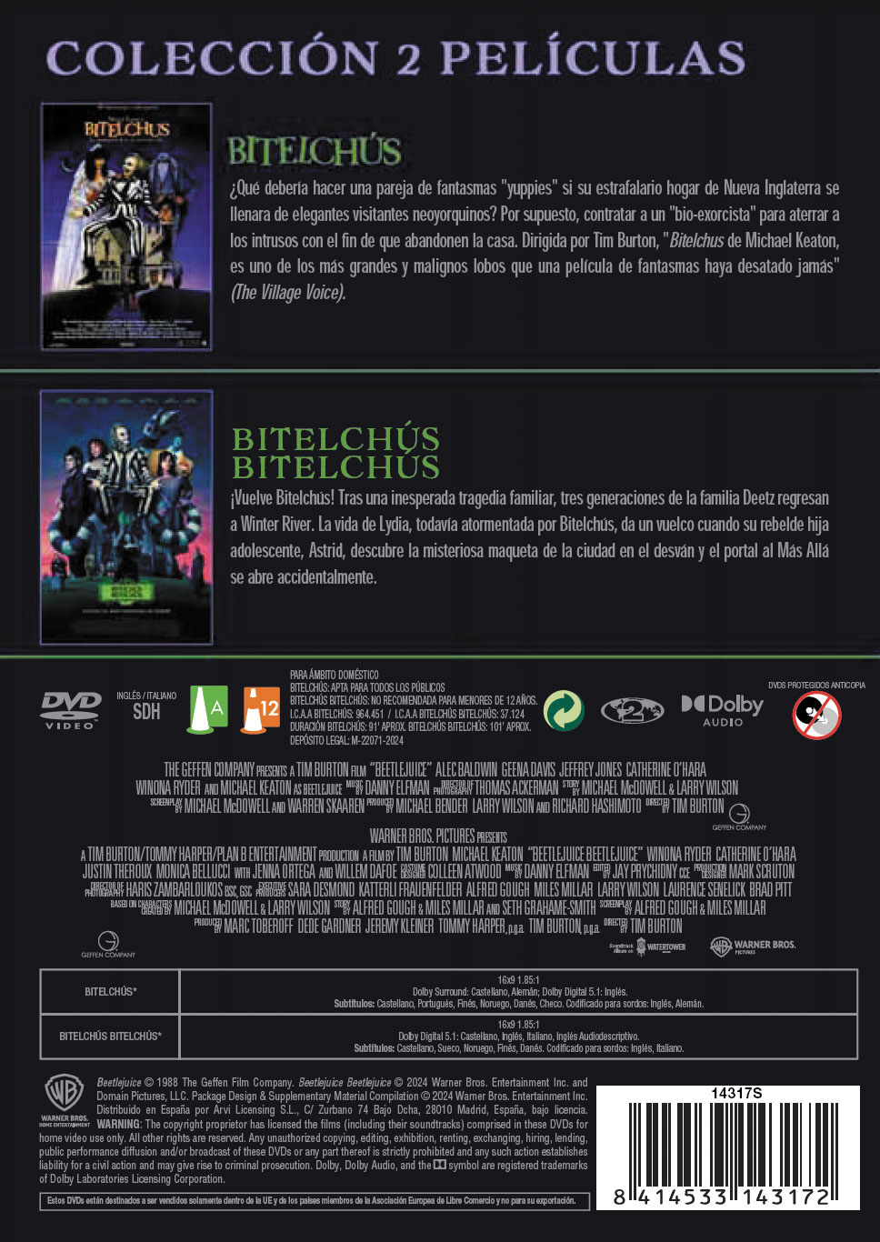 Bitelchús 1-2 (DVD) 2